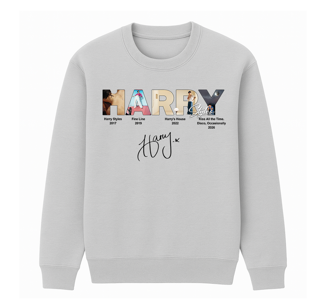 Harry Styles Fan Cotton Unisex Crewneck Sweatshirt