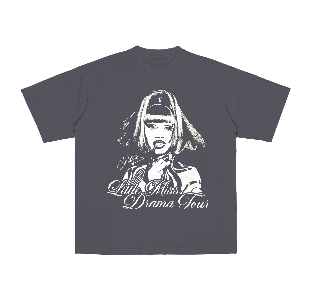 Cardi B,Little Miss Drama Tour Cotton Unisex T-shirt