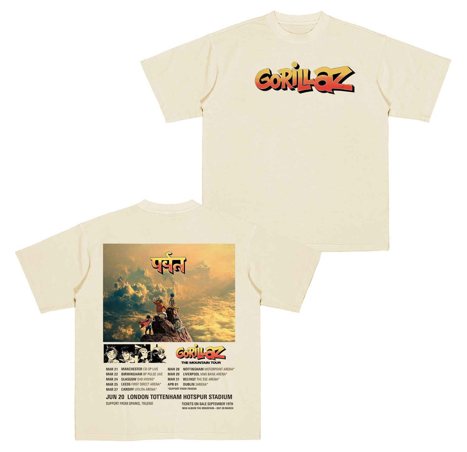 Gorillaz Fan Cotton Unisex T-shirt