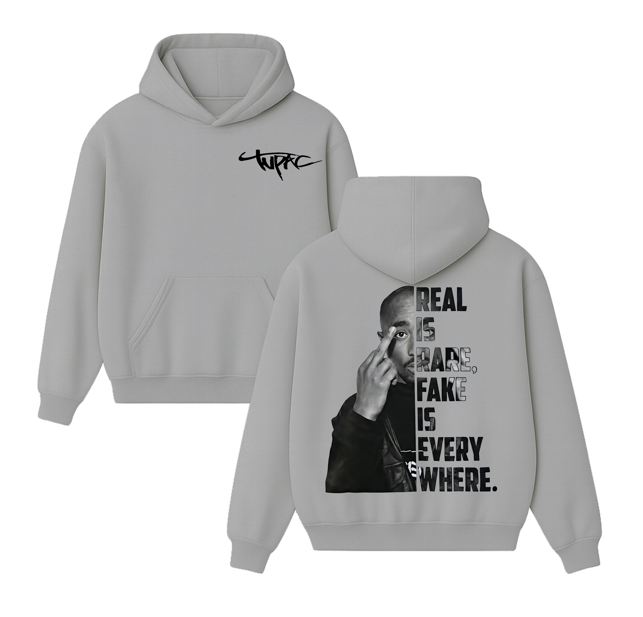 Tupac Unisex Cotton Hoodie