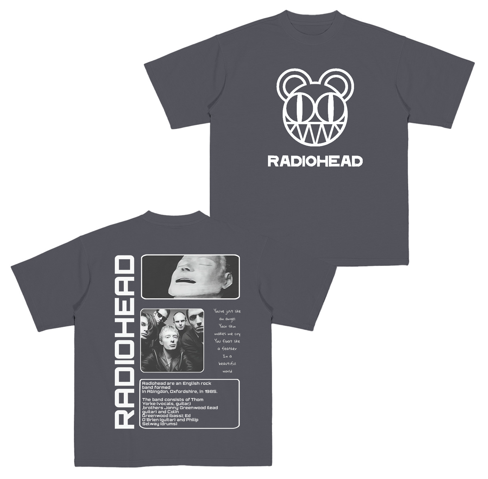 RadioHead History Cotton Unisex T-shirt
