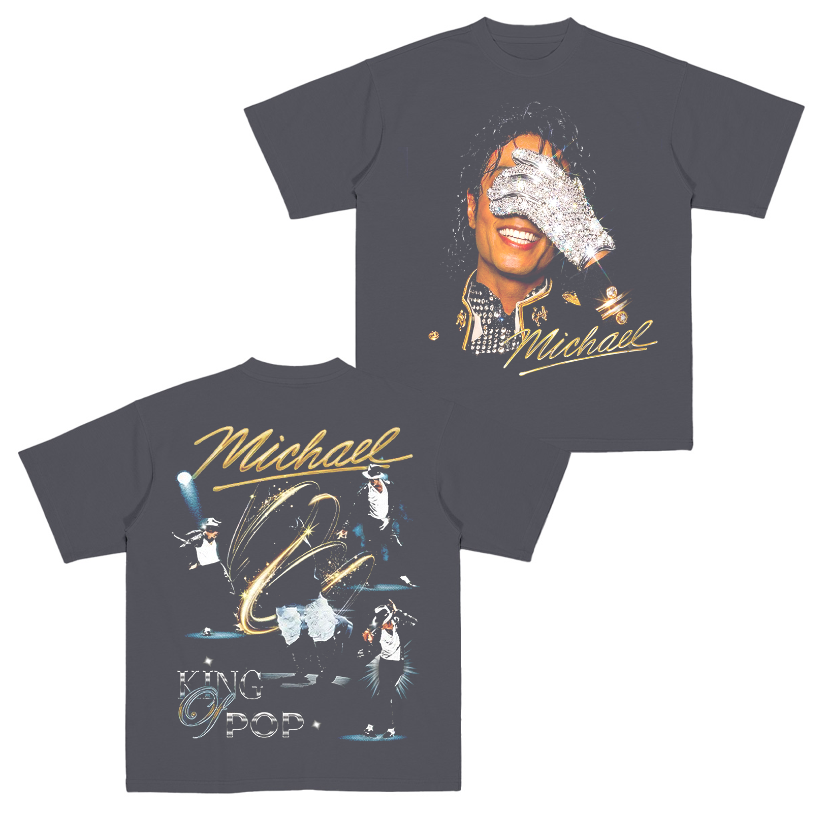 Michael Jackson Vintage 90s Cotton Unisex T-shirt