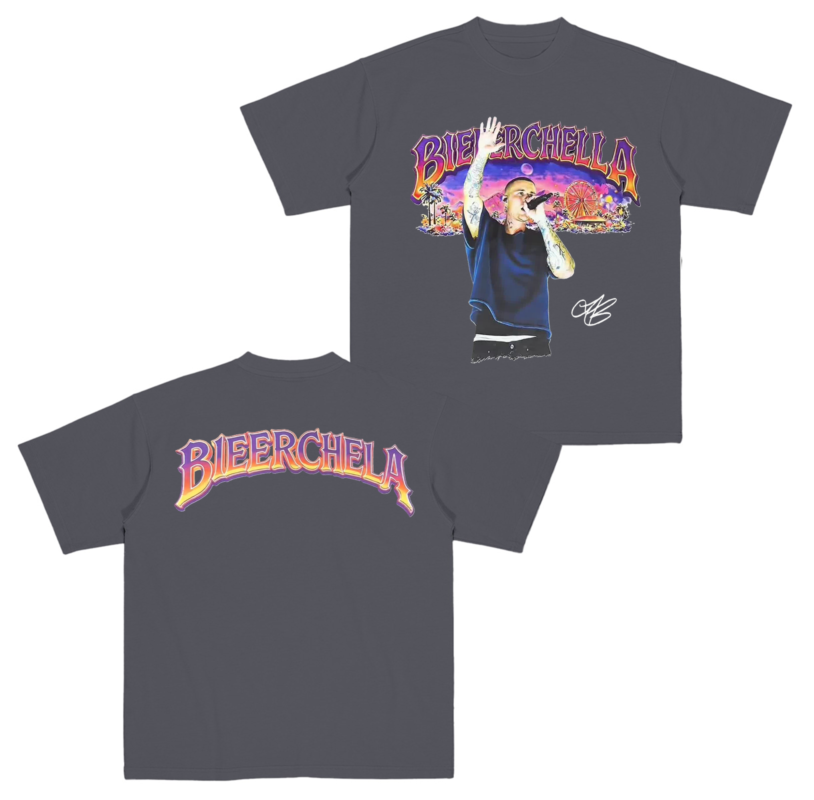 Justin Bieber Coachella 2026 Fan Merch Cotton Unisex T-shirt