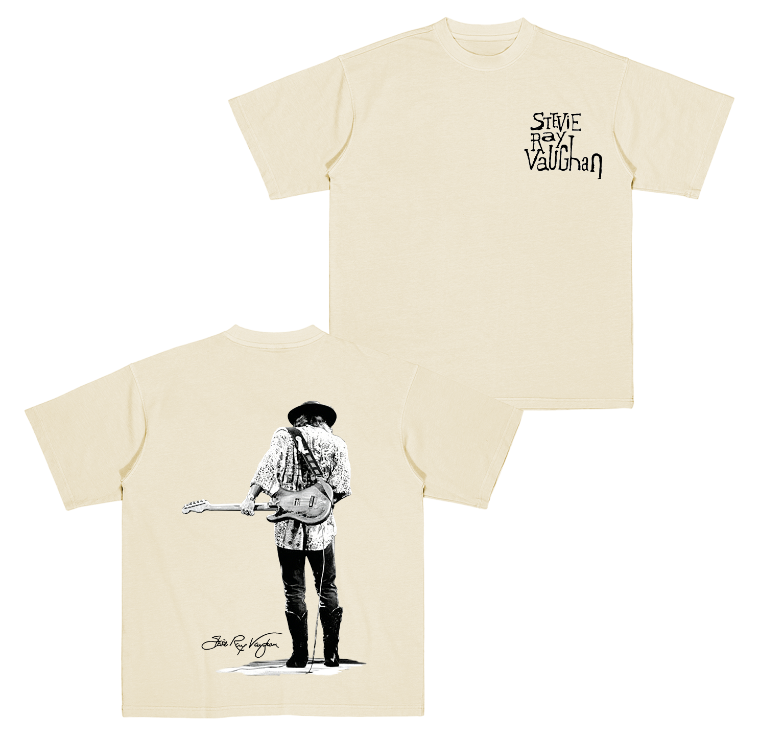 Stevie Ray Vaughan Cotton Unisex T-shirt