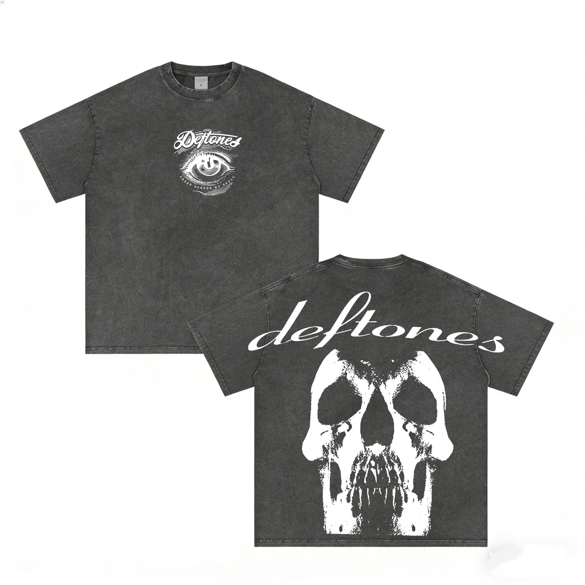 Deftones Creep Across My Skull Washed Unisex T-Shirt