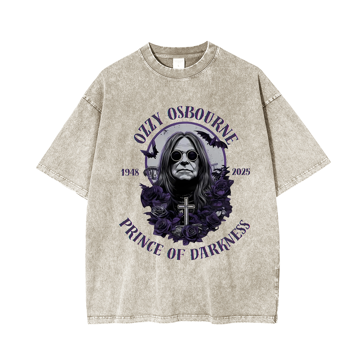 Ozzy Osbourne Fan Washed Unisex T-Shirt