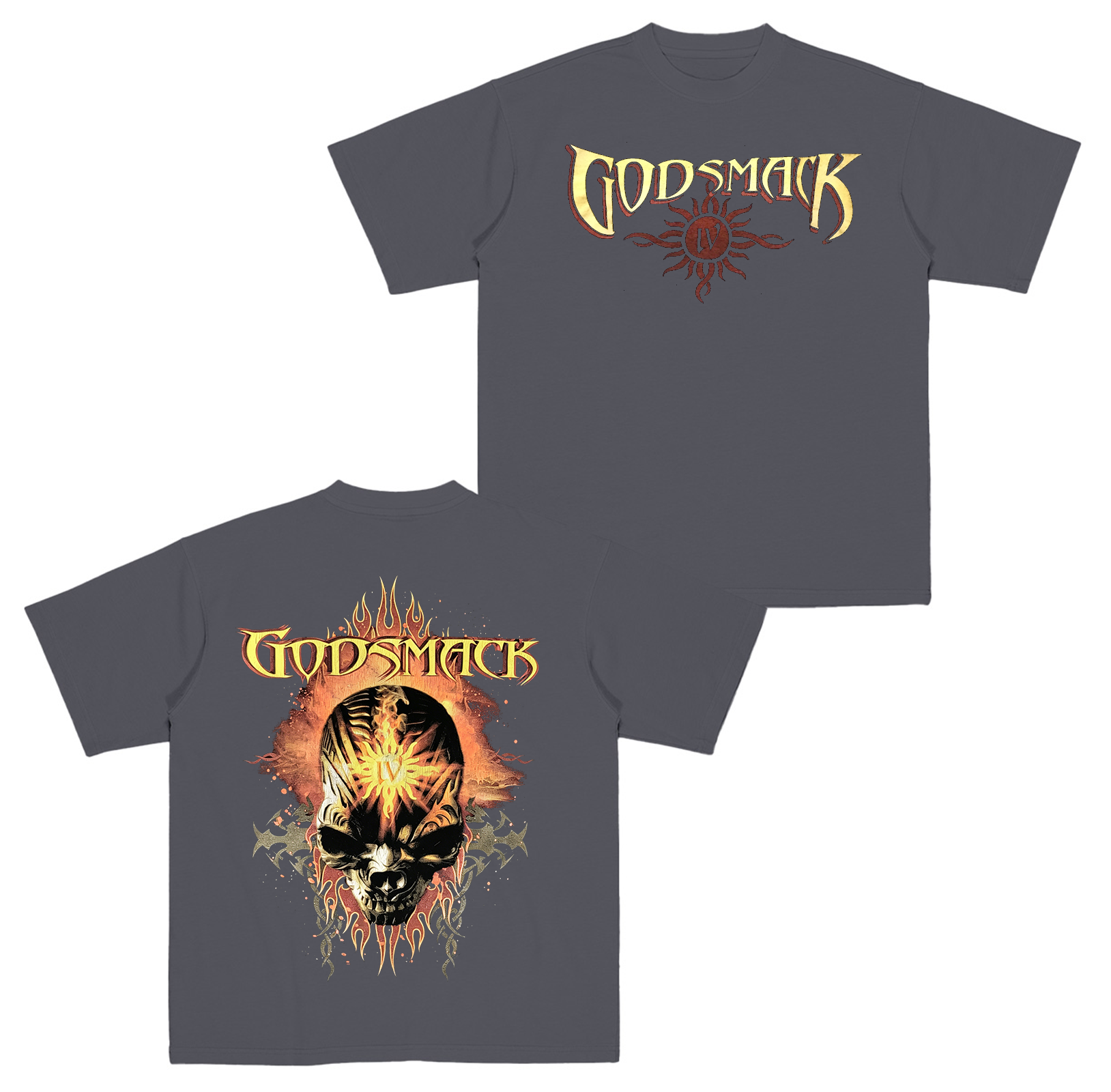 Vintage Y2K 2006 Godsmack IV Tour Graphic  Cotton Unisex T-shirt