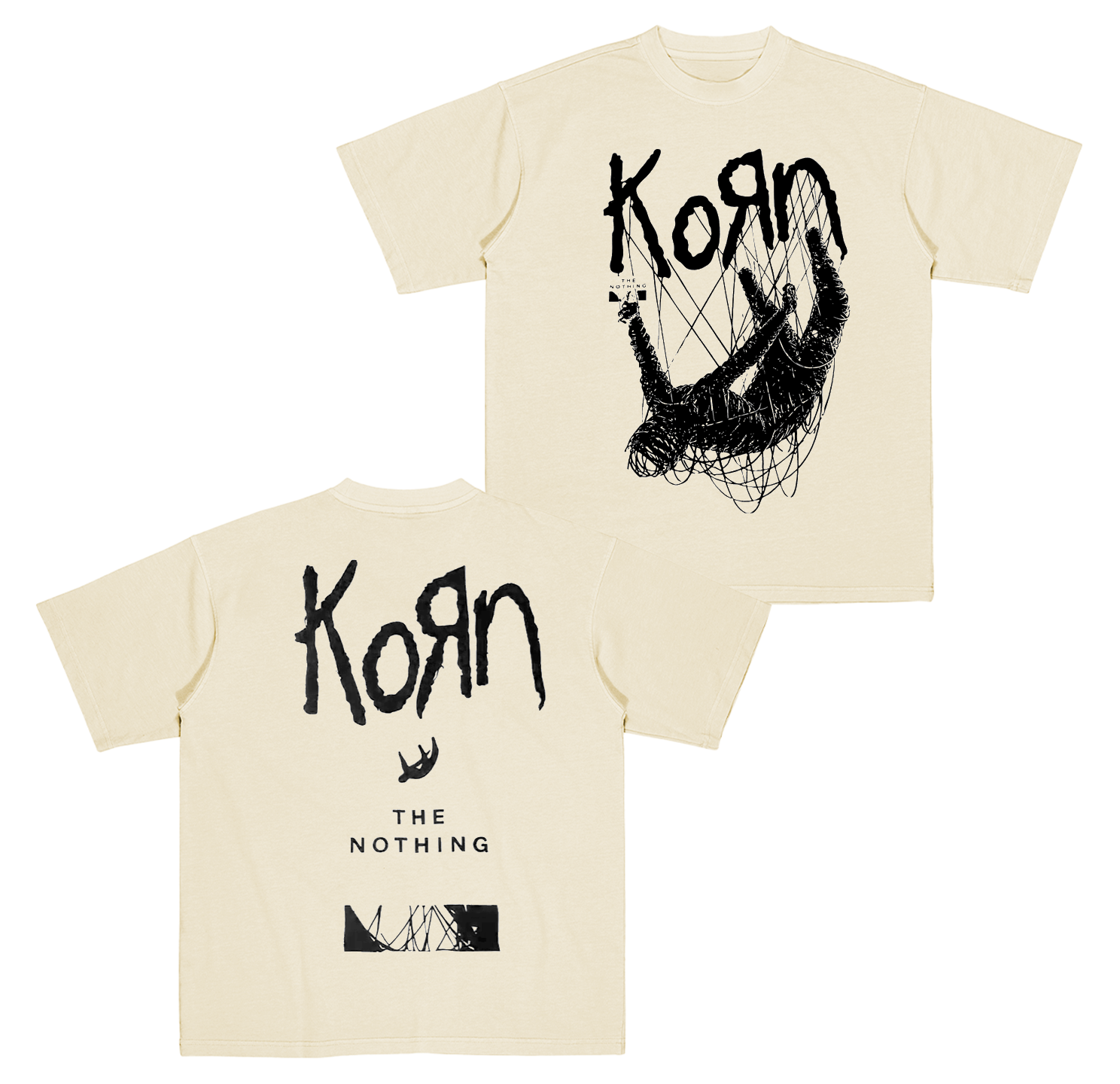 Korn The Nothing Cotton Unisex T-shirt