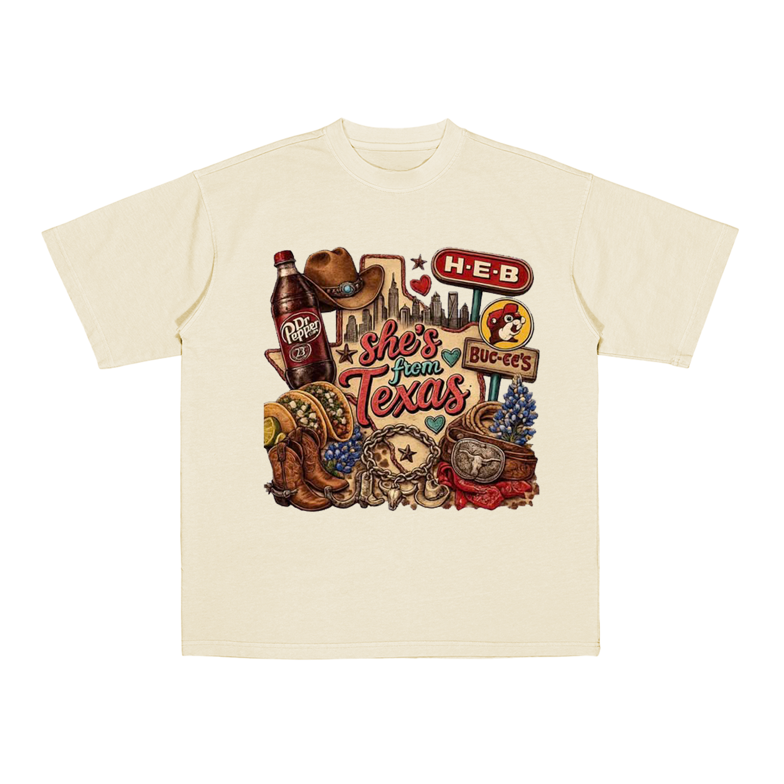 She's from Texas,Ella Langley Fans Cotton Unisex T-shirt