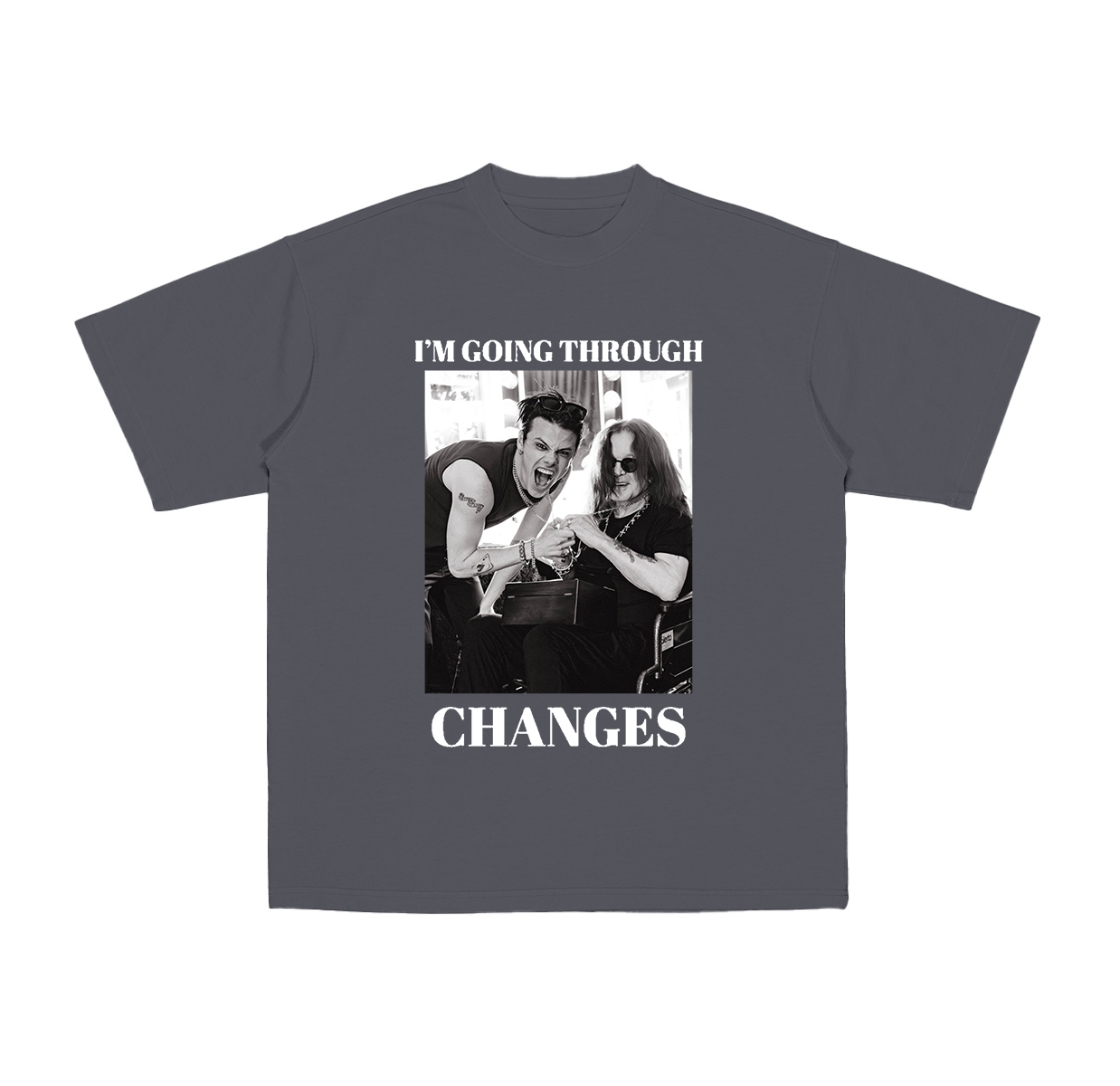 Ozzy Osbourne ,Yungblud Going Through Changes Cotton Unisex T-shirt
