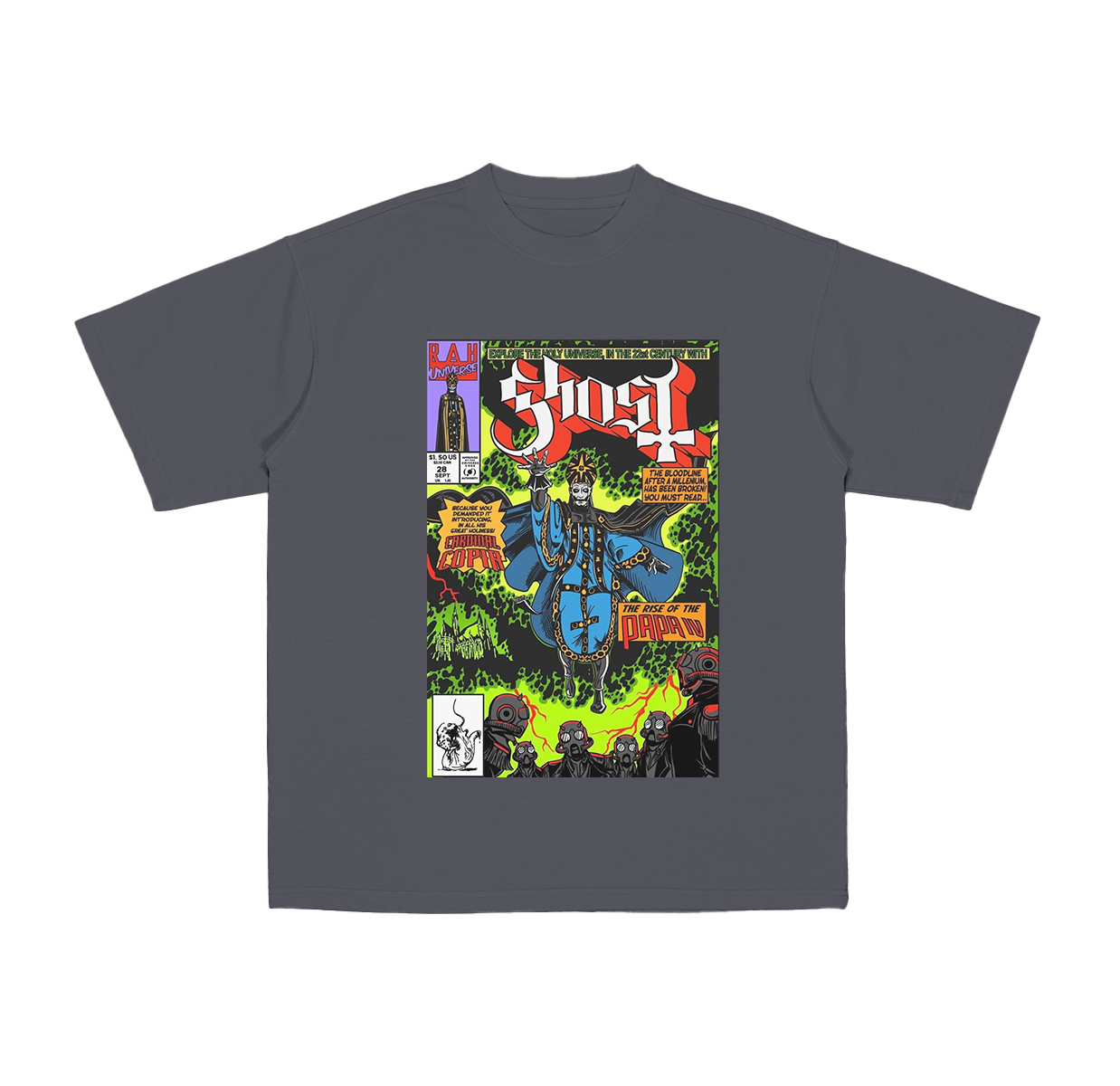 Ghost Band Cotton Unisex T-shirt