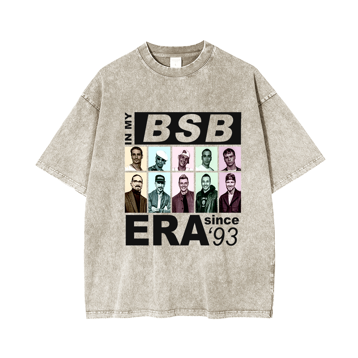 In My BSB Era,Backstreet Boys Washed Unisex T-Shirt