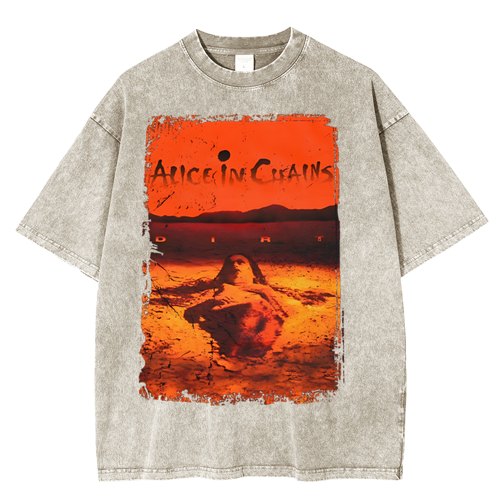 Alice in Chains Unisex Washed T-Shirt