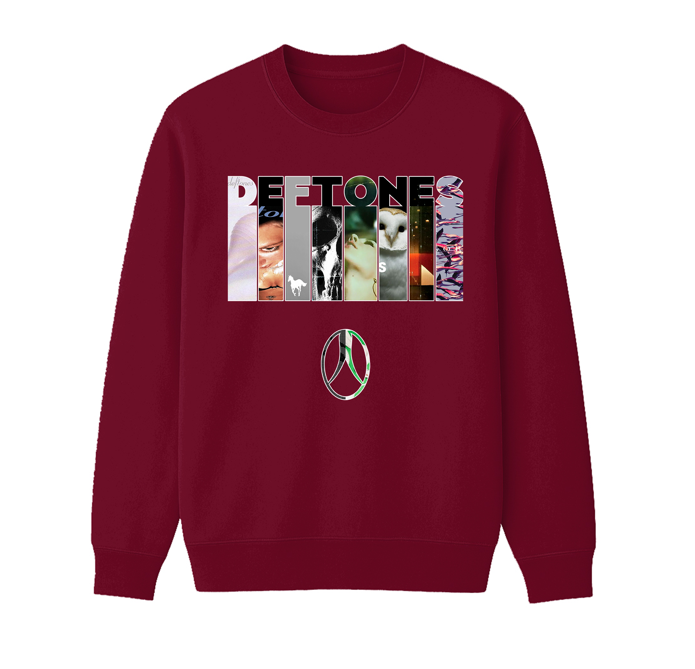 Deftones Unisex Cotton Creneck Sweatshirt