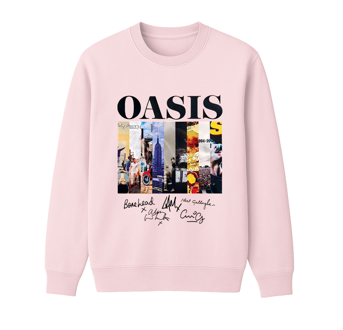 Oasis Album Unisex Cotton Creneck Sweatshirt