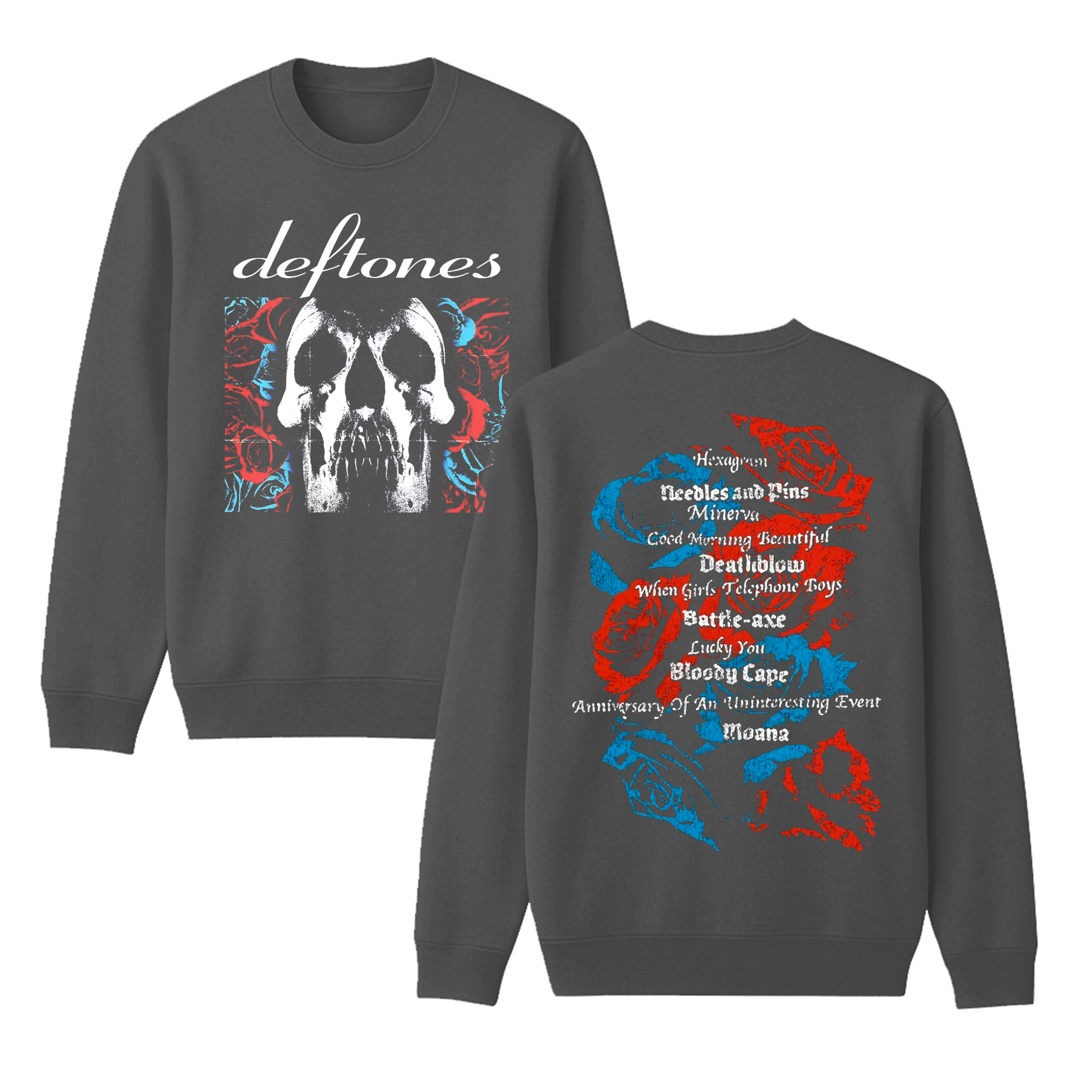 Deftones Alum Unisex Cotton Creneck Sweatshirt