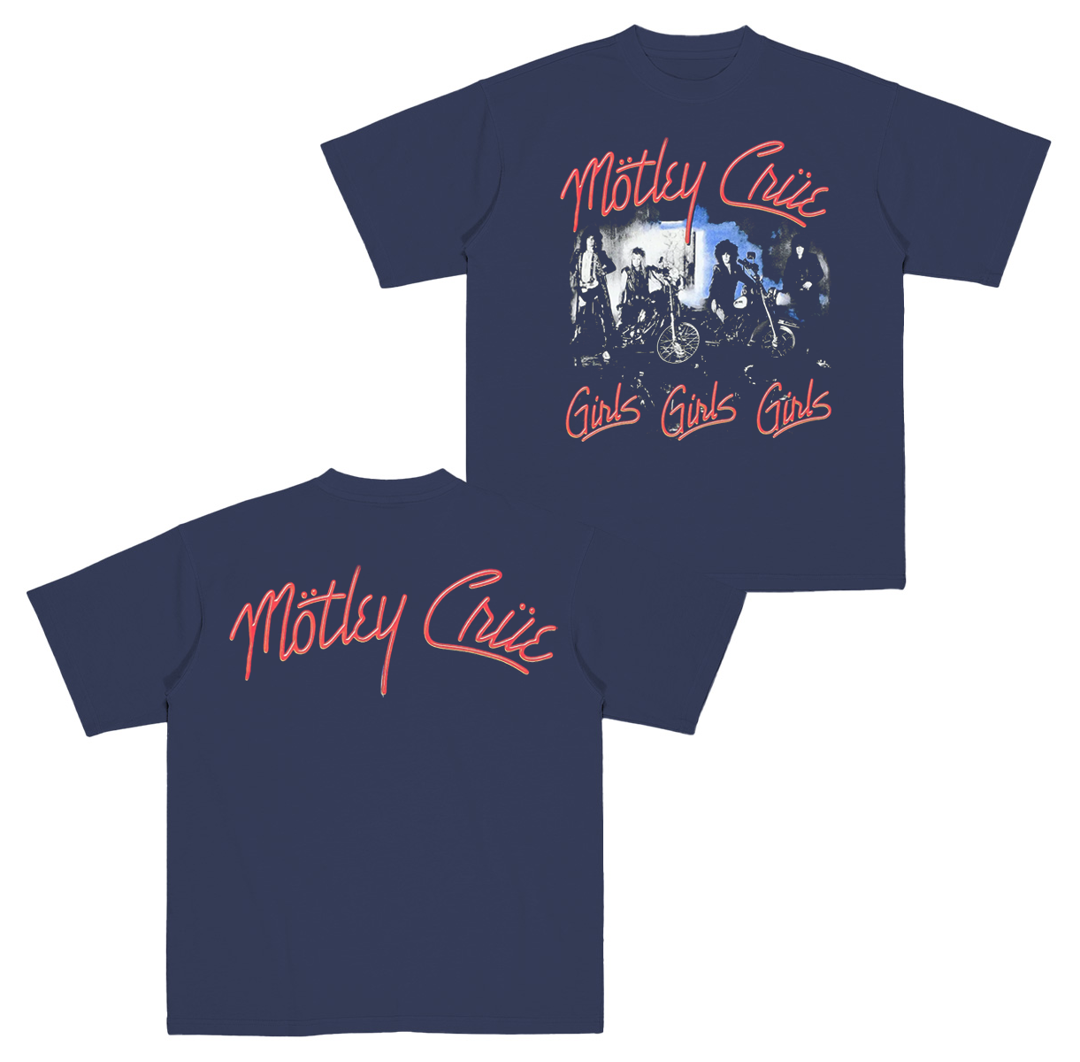Montley Crue Girl Girl Girl Unisex T-shirt