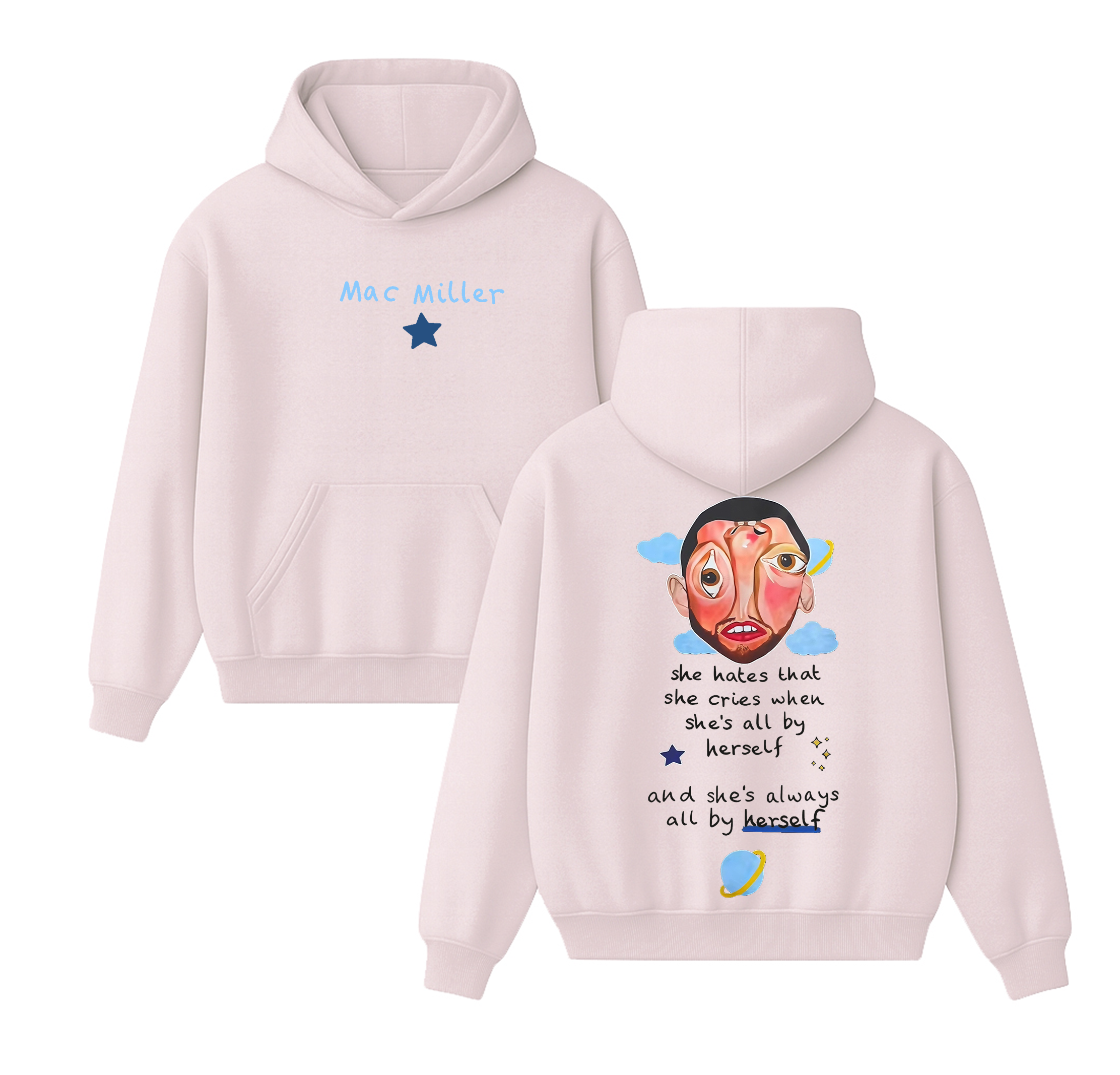Mac Miller - Stoned Cotton Unisex Hoodie