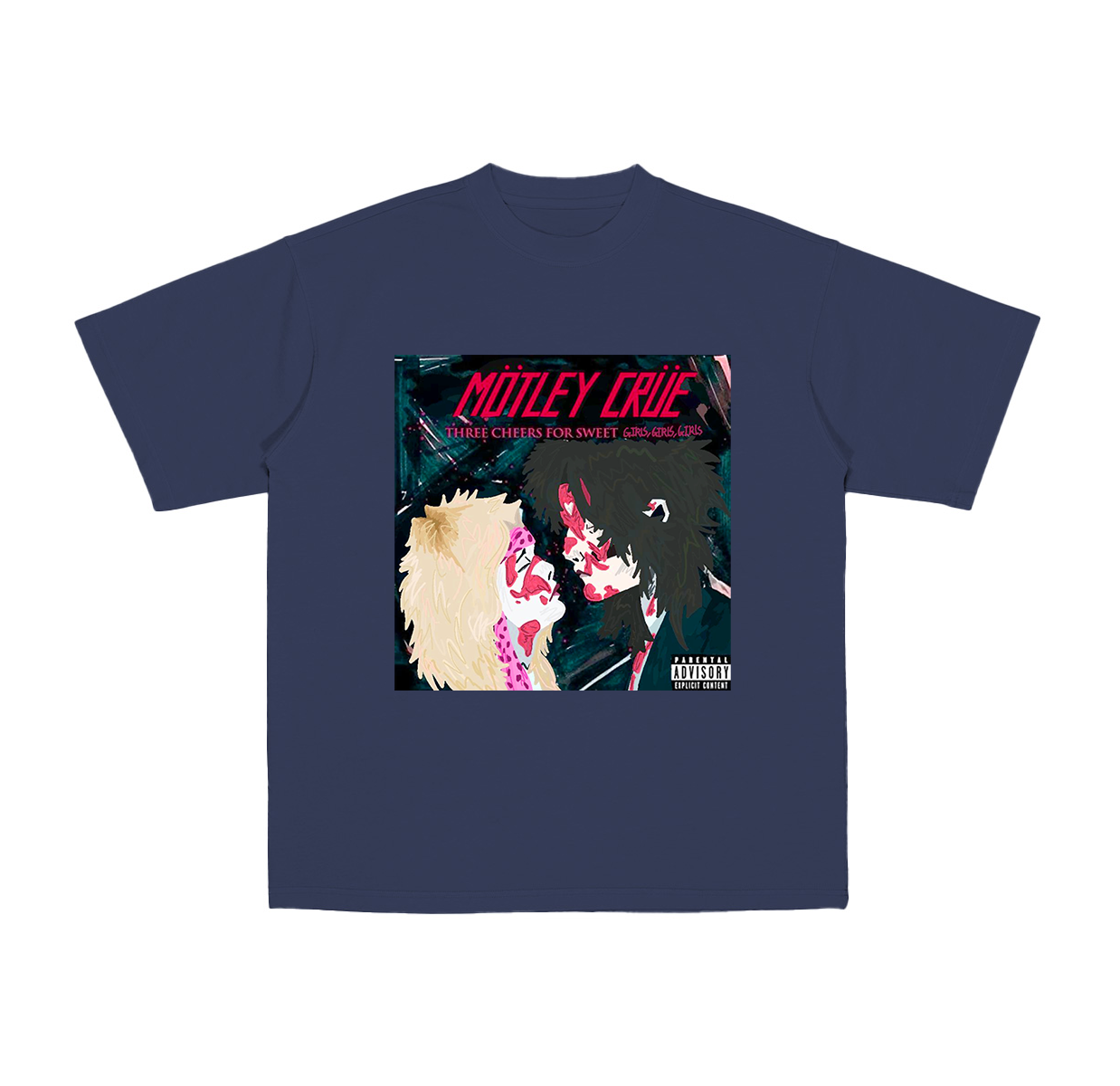 Vintage Motley Crue Girls Girls Girls  Unisex T-shirt