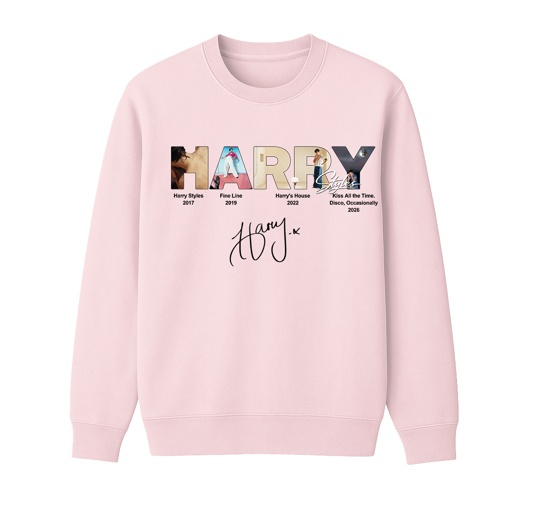 Harry Styles Fan Cotton Unisex Crewneck Sweatshirt