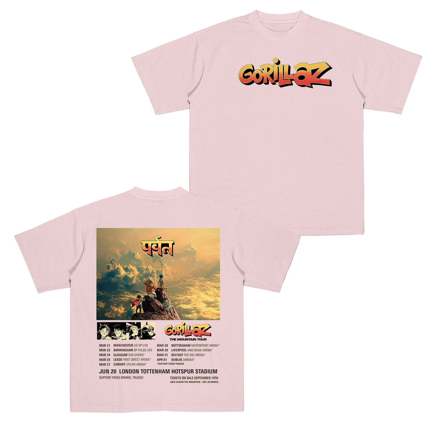 Gorillaz Fan Cotton Unisex T-shirt