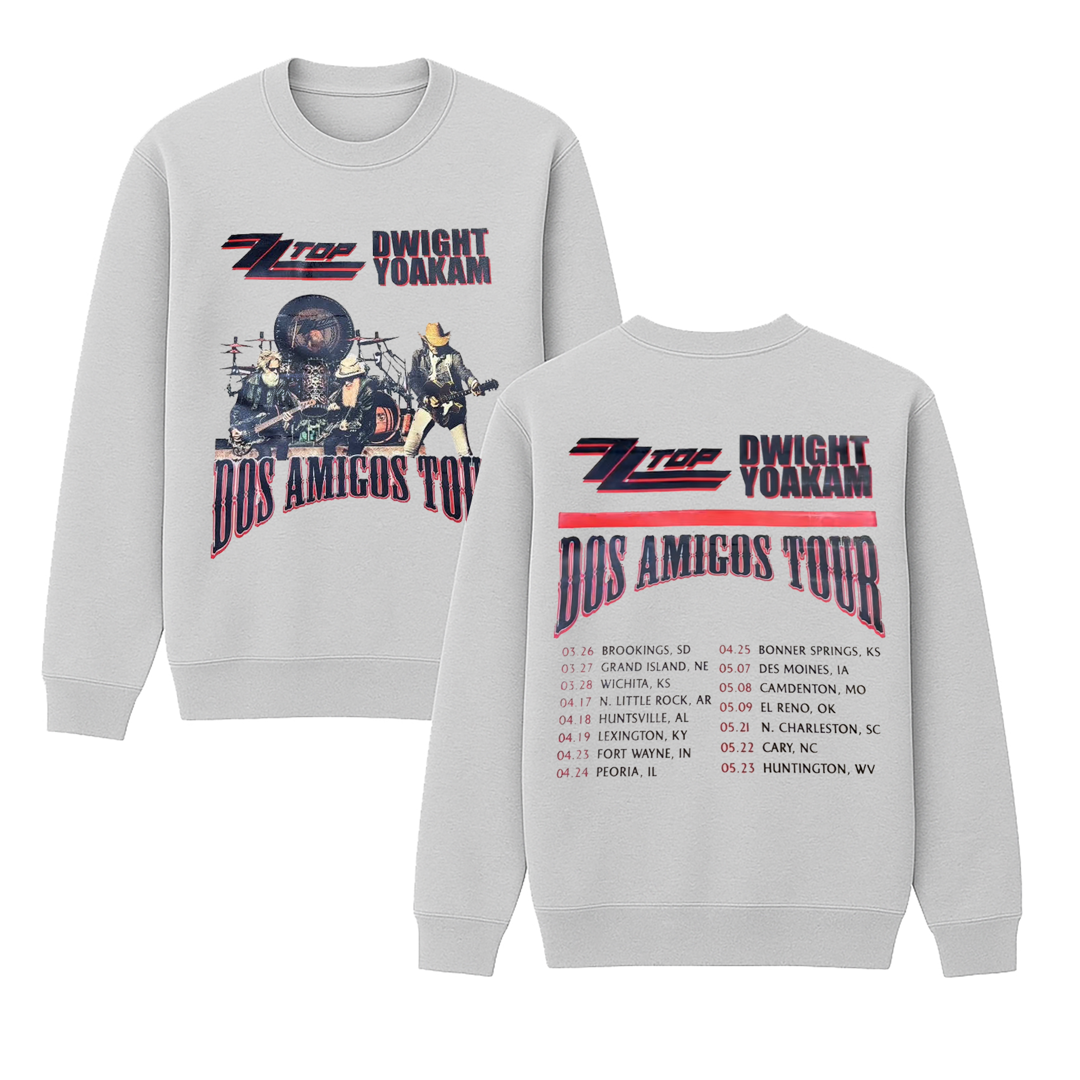 ZZ Top Fans Unisex Cotton Creneck Sweatshirt
