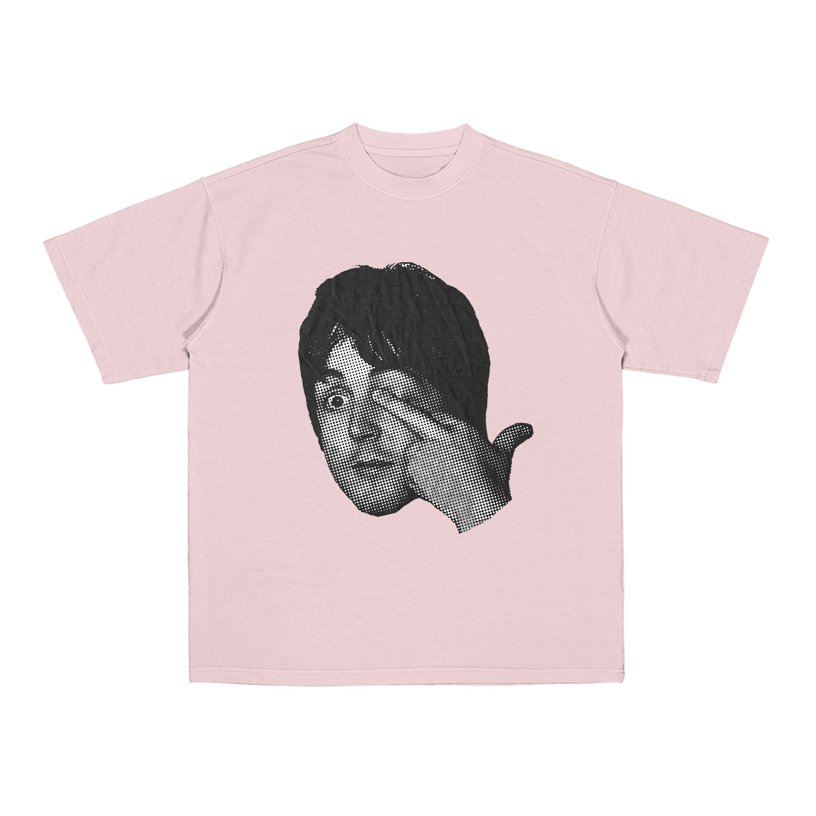 Paul McCartney Pop Art Middle finger  Cotton Unisex T-shirt