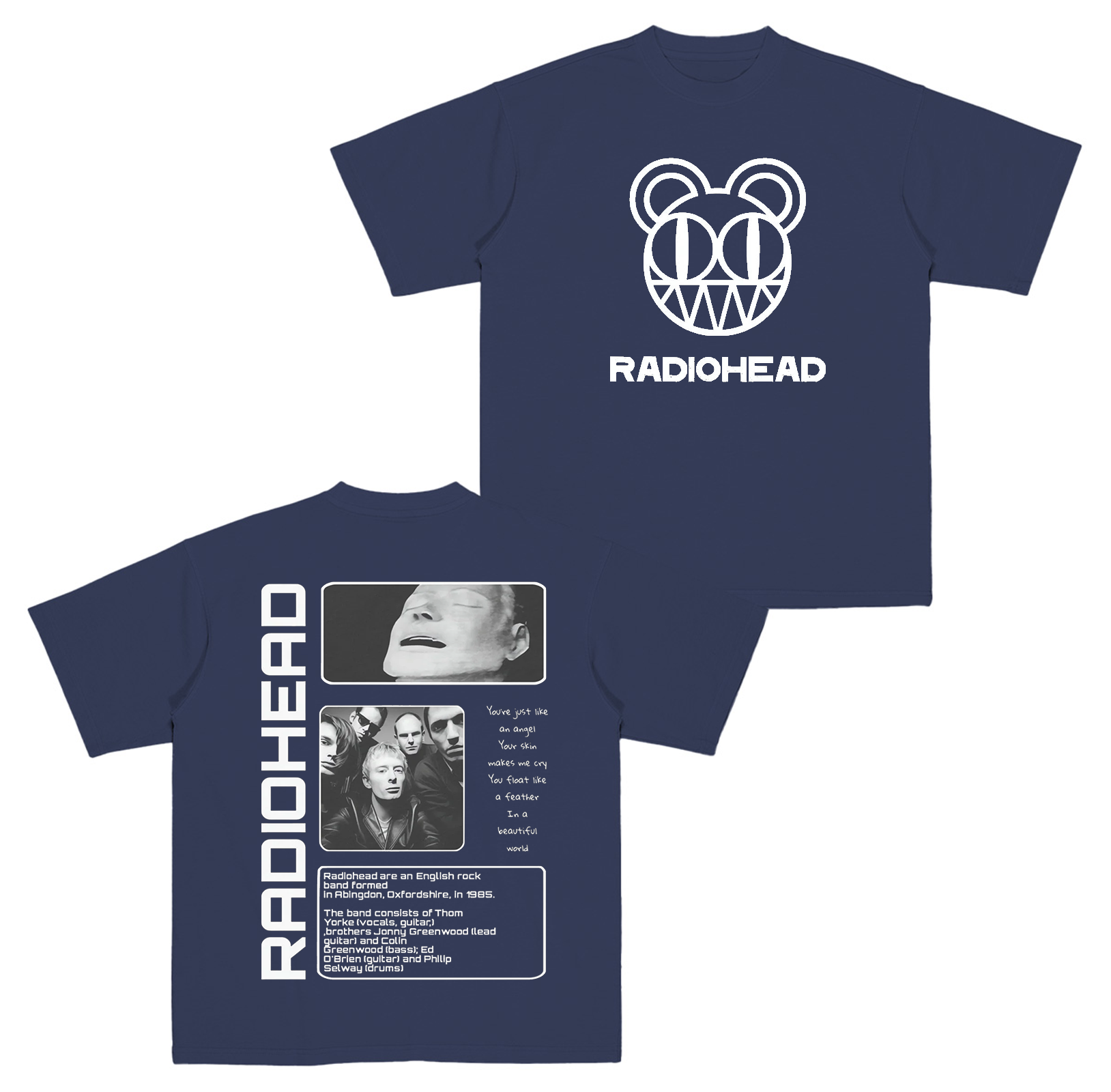 RadioHead History Cotton Unisex T-shirt