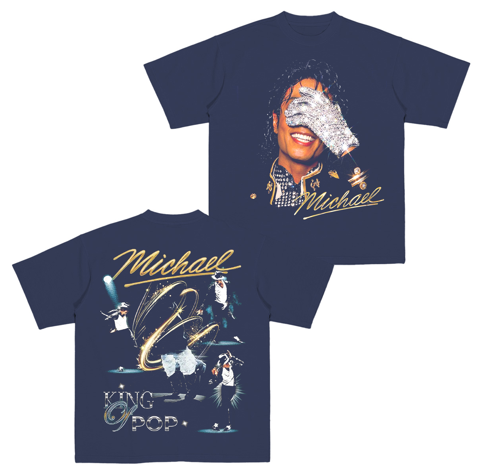 Michael Jackson Vintage 90s Cotton Unisex T-shirt