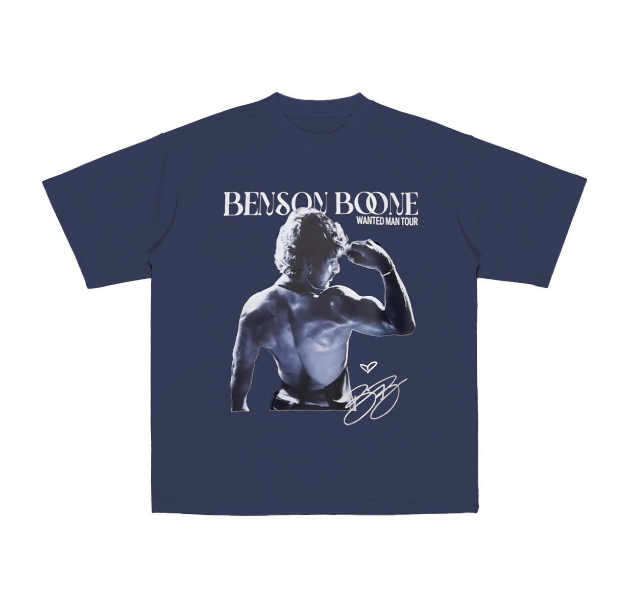 Benson Boone Wanted Man Tour 2026 Cotton Unisex T-shirt