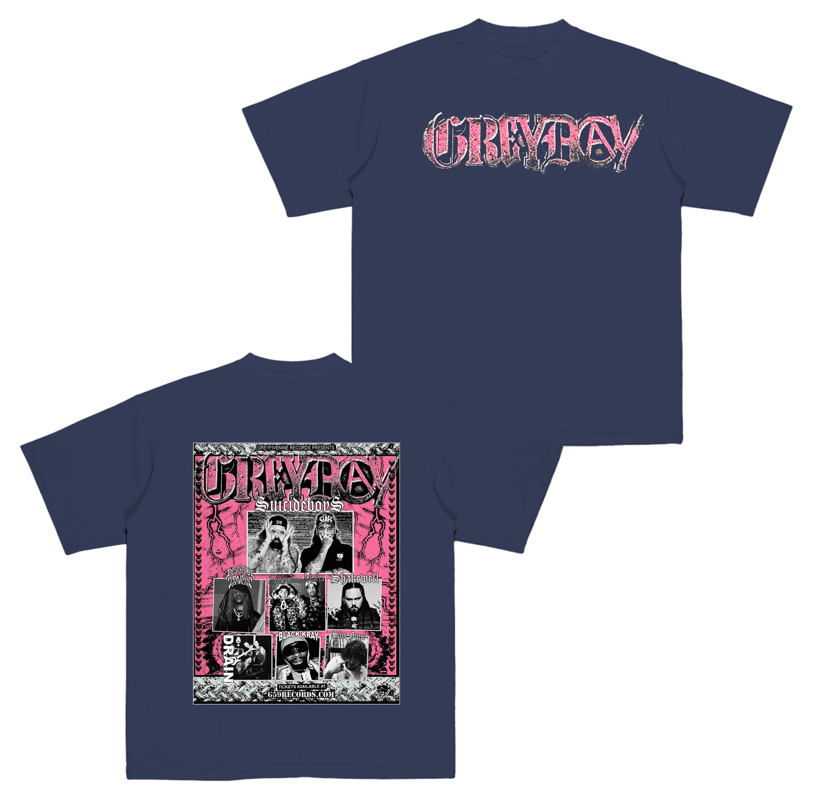 Suicide Boys Grey Day 2026 Tour Cotton Unisex T-shirt