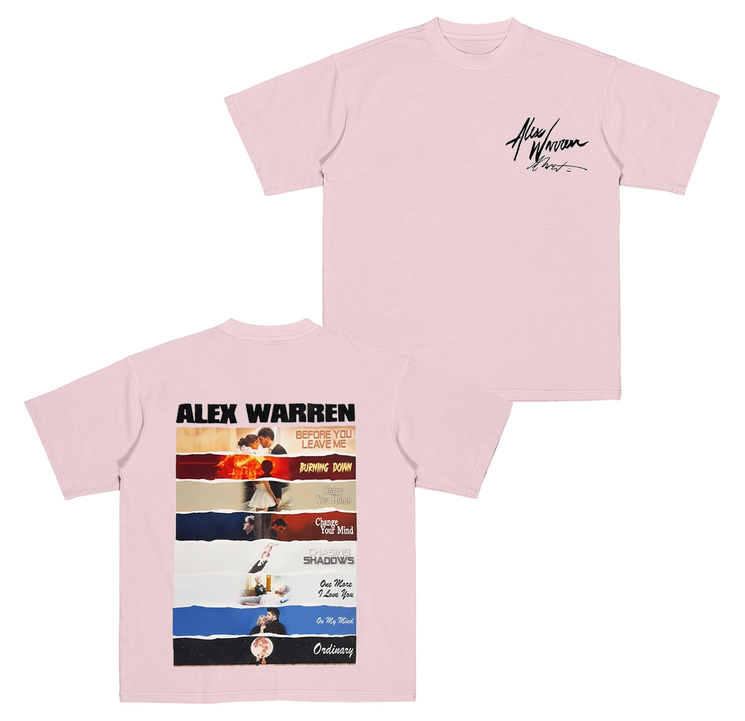 Alex Warren Cotton Unisex T-shirt
