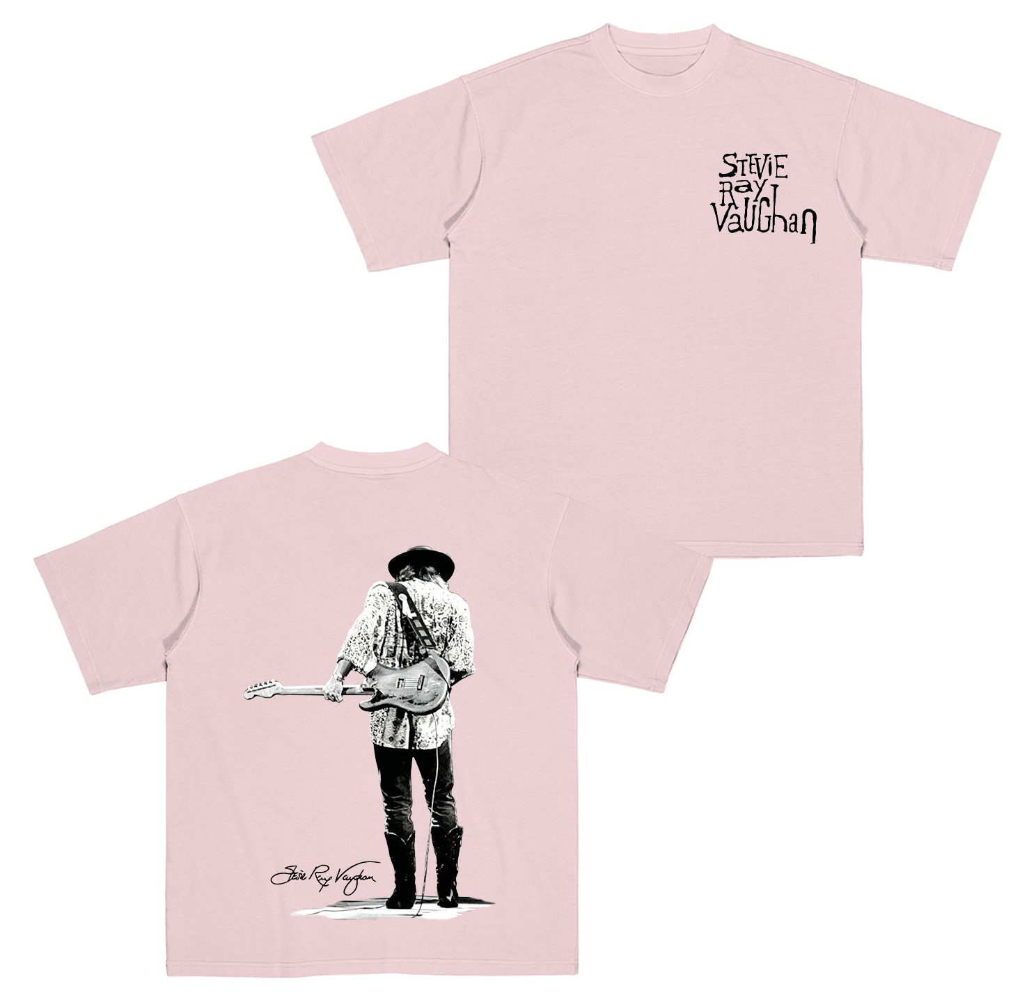 Stevie Ray Vaughan Cotton Unisex T-shirt