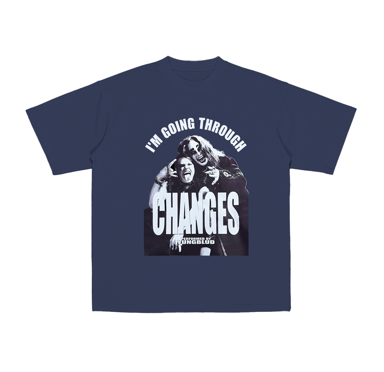 Ozzy Osbourne ,Yungblud Going Through Changes Cotton Unisex T-shirt