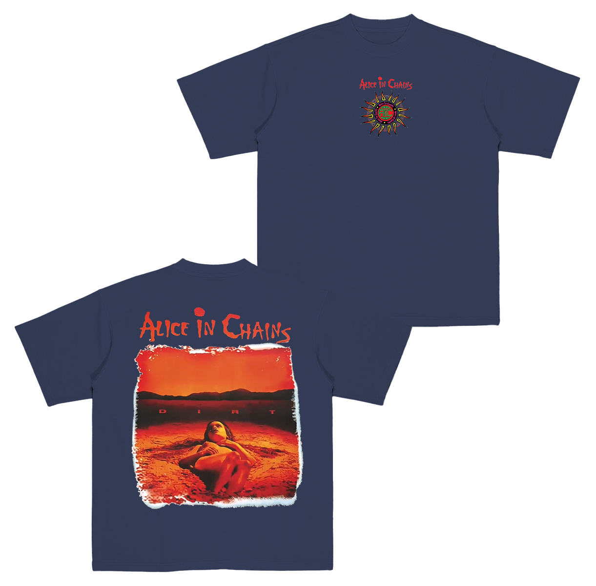 Alice in Chains Cotton Unisex T-shirt