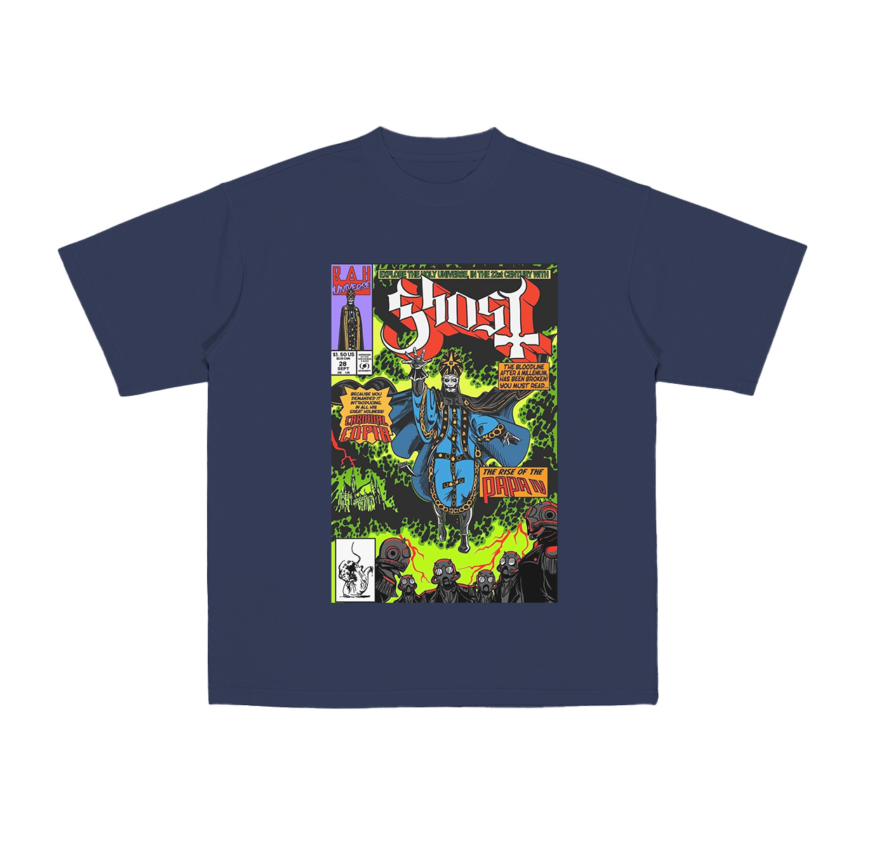 Ghost Band Cotton Unisex T-shirt