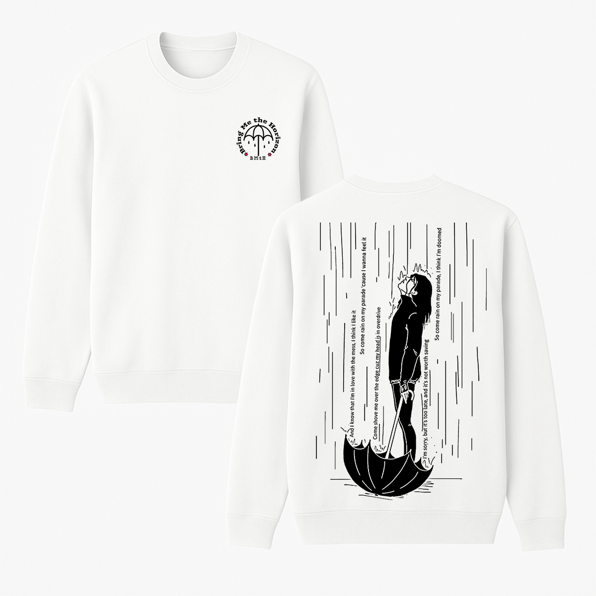 Bring Me The Horizon Unisex Crewneck  Sweatshrit