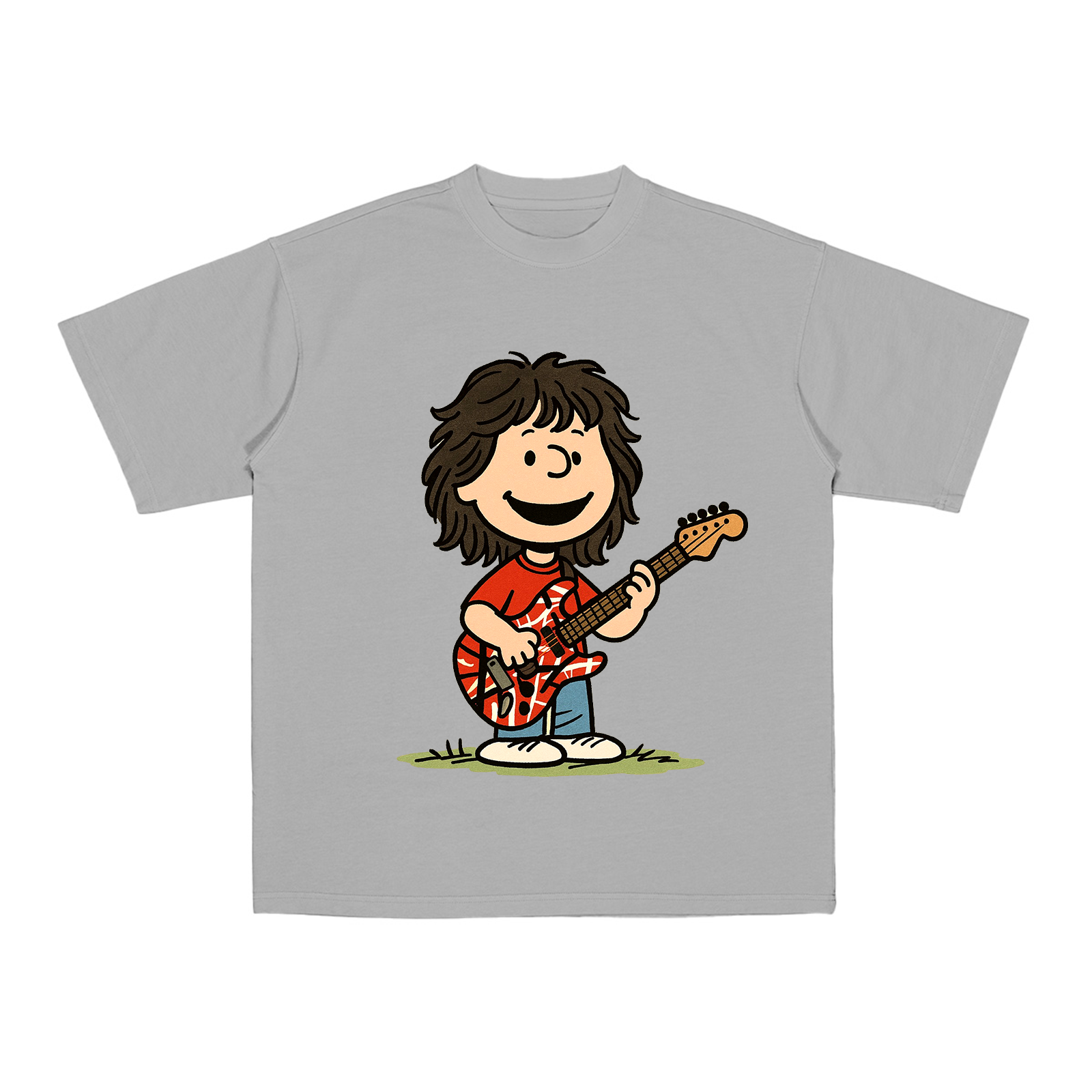 Eddie Van Halan Rock Music Cotton Unisex T-shirt