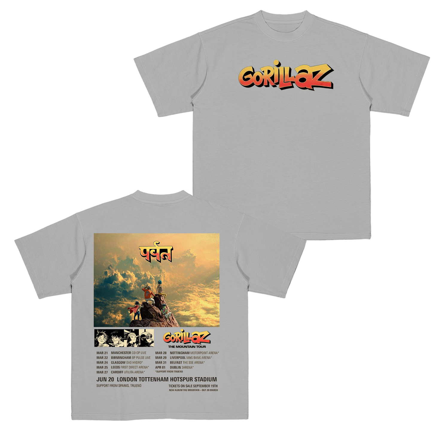 Gorillaz Fan Cotton Unisex T-shirt