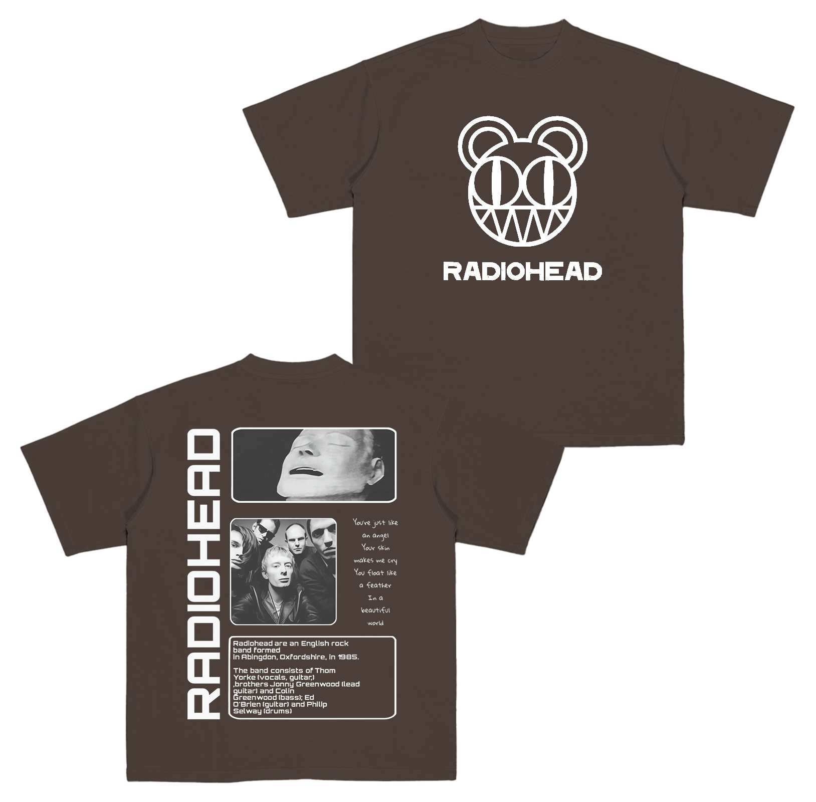 RadioHead History Cotton Unisex T-shirt