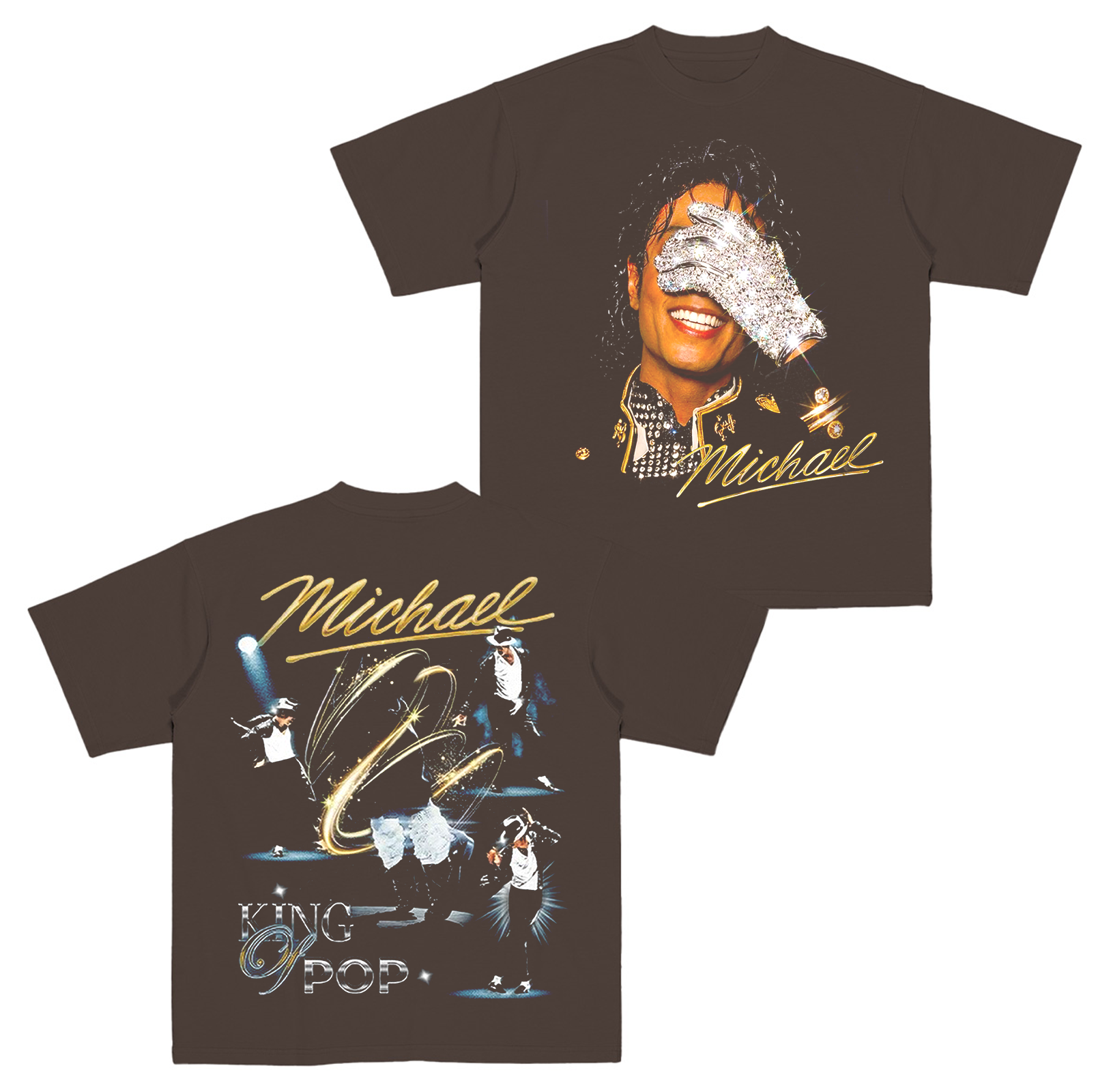 Michael Jackson Vintage 90s Cotton Unisex T-shirt