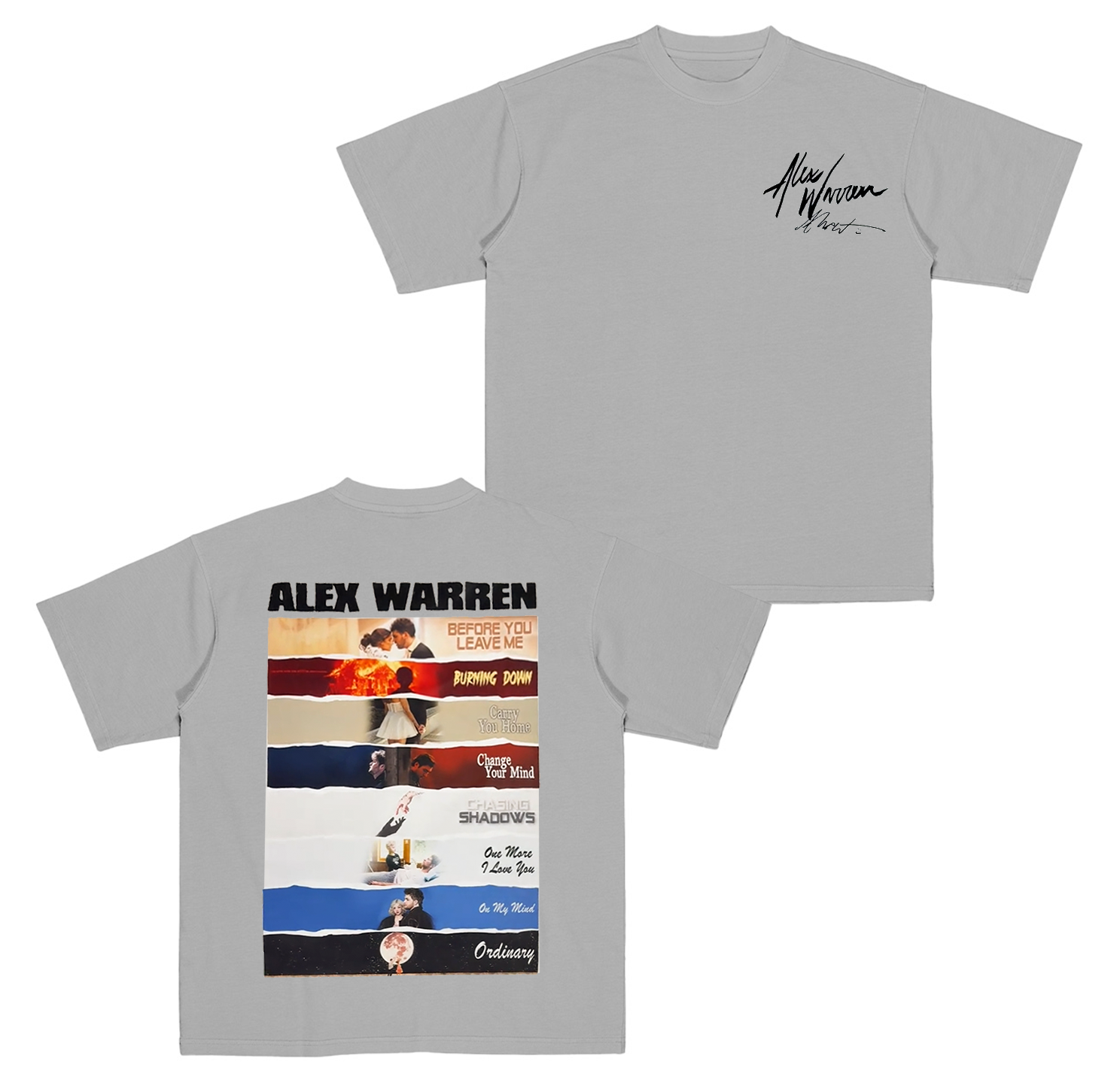 Alex Warren Cotton Unisex T-shirt