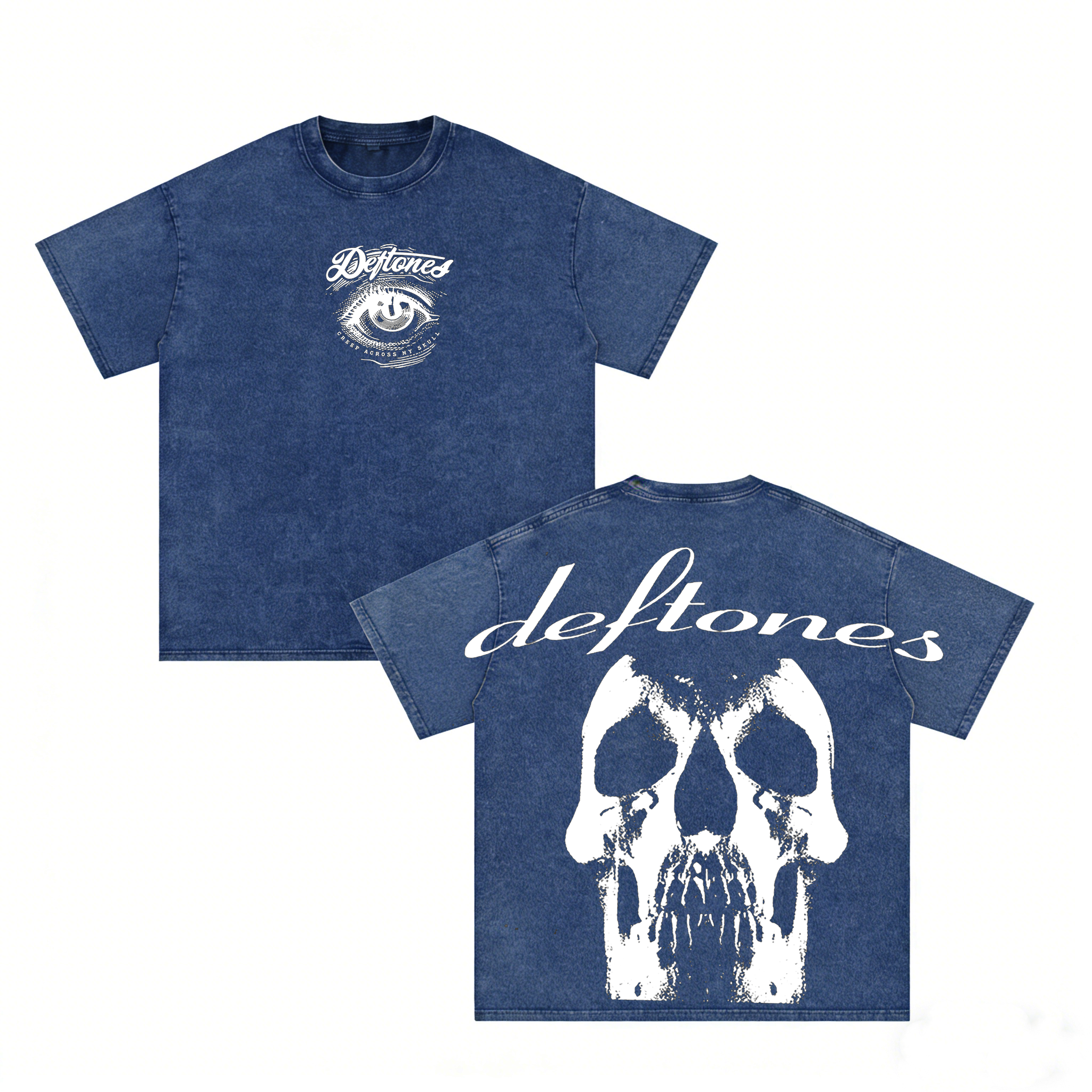 Deftones Creep Across My Skull Washed Unisex T-Shirt