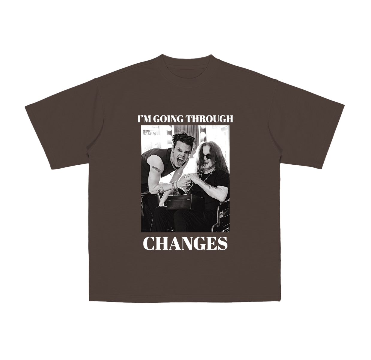 Ozzy Osbourne ,Yungblud Going Through Changes Cotton Unisex T-shirt
