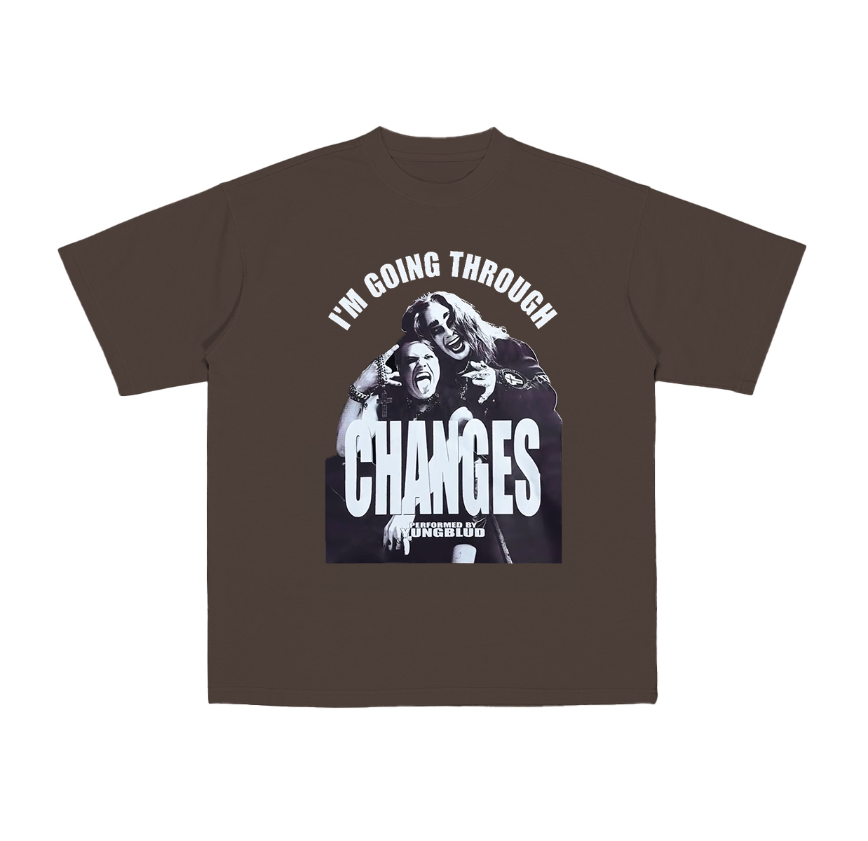 Ozzy Osbourne ,Yungblud Going Through Changes Cotton Unisex T-shirt