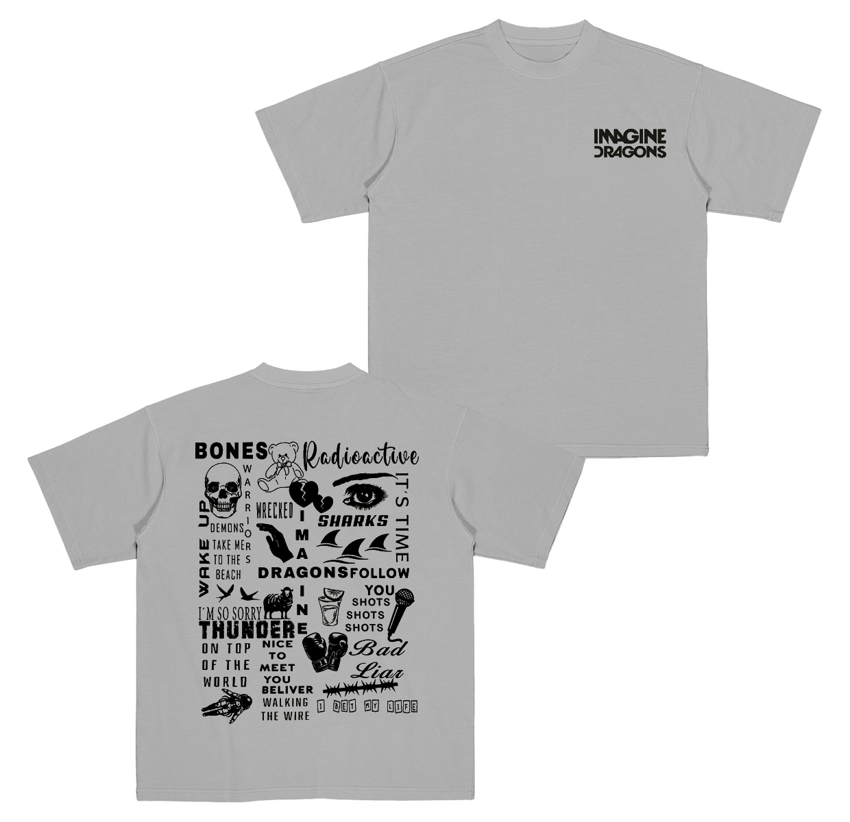 Imagine Dragons Tour Cotton Unisex T-shirt