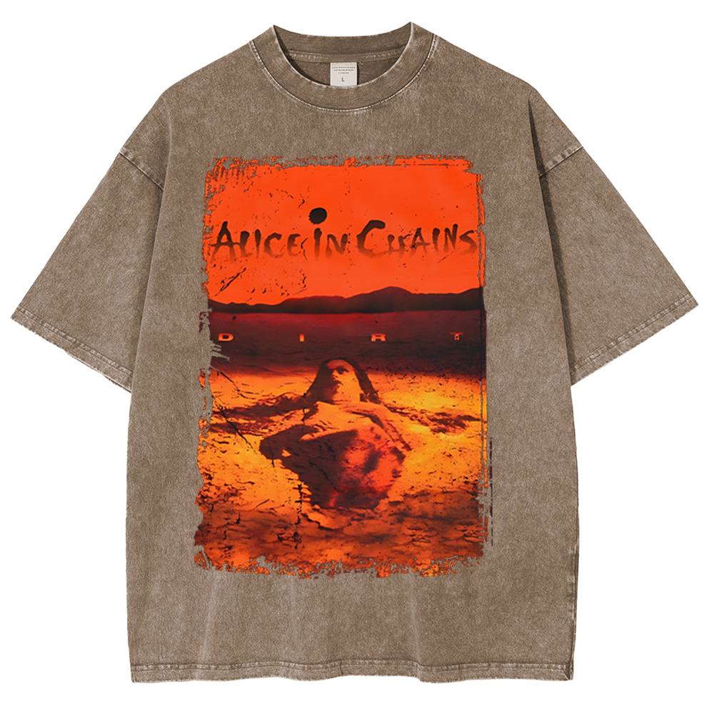 Alice in Chains Unisex Washed T-Shirt