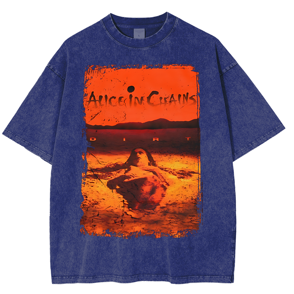 Alice in Chains Unisex Washed T-Shirt