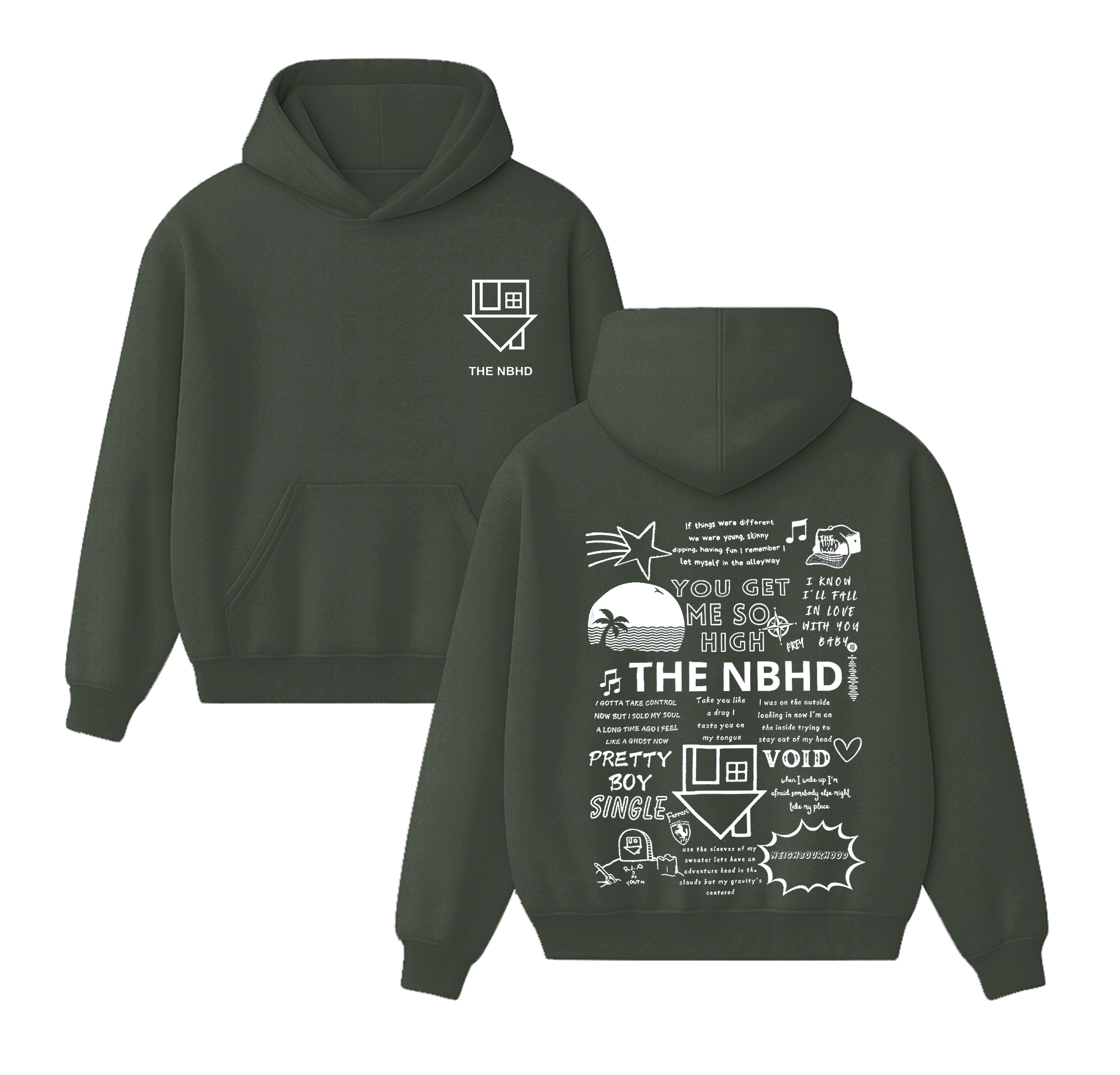 The Neighbourhood Unisex Cotton Hoodie
