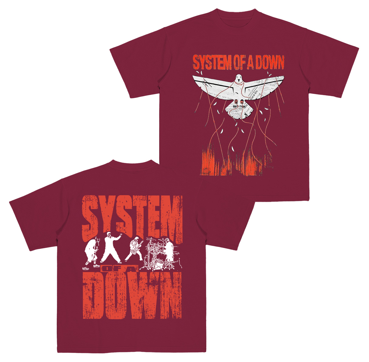 System Of A Down Cotton Unisex T-shirt